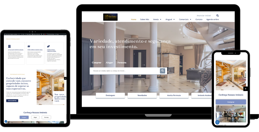 Desenvolvimento WordPress White Label para Agências | Discovery Sites 5 criação de sites imobiliários para agências