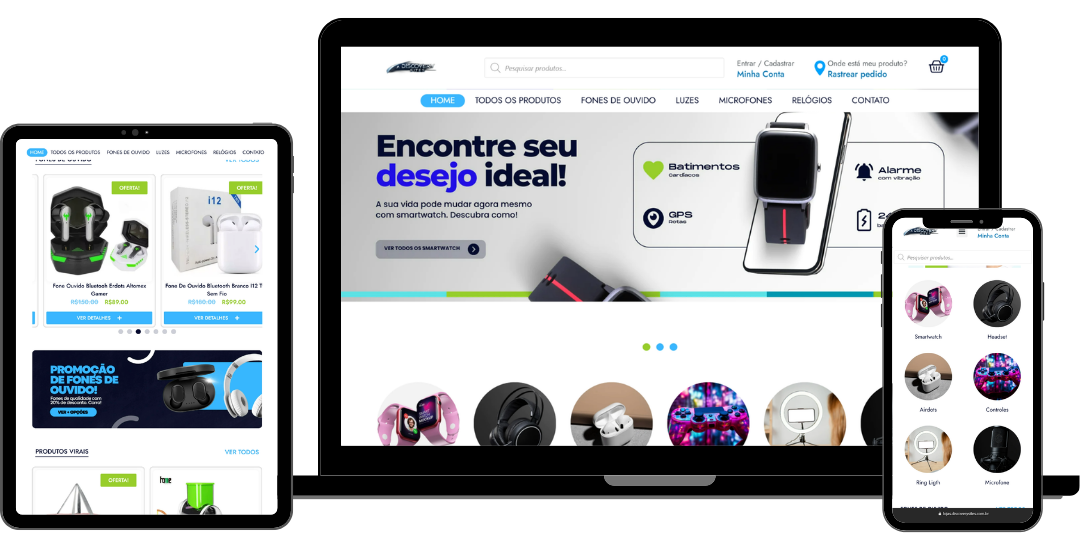 Desenvolvimento WordPress White Label para Agências | Discovery Sites 8 criação de ecommerce para agências